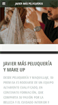 Mobile Screenshot of javiermaspeluqueros.com